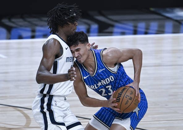 NBA, Basketball Herren, USA Berlin 2026: Orlando Magic v Memphis Grizzlies BERLIN, GERMANY – JANUARY 15: Tristan da Silva (23) of Orlando Magic in action during the NBA Berlin 2026 game between the Orlando Magic and the Memphis Grizzlies at Uber Arena in Berlin, Germany on January 15, 2026. Halil Sagirkaya Anadolu Berlin Germany. Editorial use only. Please get in touch for any other usage.  Copyright: x2026xAnadoluxHalilxSagirkayax