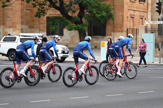 Cycling, Tour Down Under, Training
