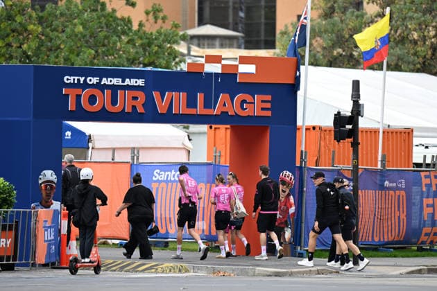 16-01-2026 Vigilia Tour Down Under 2026; Adelaide; 