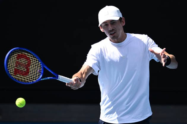 Tennis, Australian Open, Training