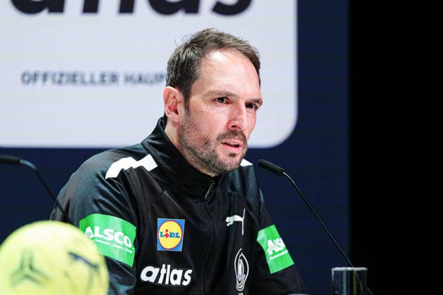 Benjamin Chatton Germany, Manager DEN, Germany Press Conference, Handball, EHF European Championship 2026, 16 01 2026 DEN, Germany Press Conference, Handball, EHF European Championship 2026, 16 01 2026 Silkeborg Copyright: xEibner-Pressefoto MarcelxvonxFehrnx EP_MFN
