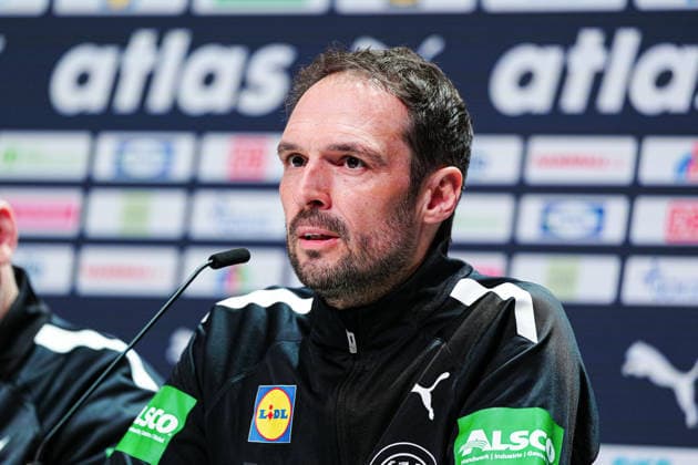 Handball, European Championship, German national team, Press conference