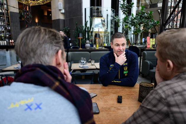 260116 Goalkeeper Andreas Palicka during a press event with Sweden on January 16, 2026 in Malmö Photo Mathilda Schuler BILDBYRAN kod MA MA0918 handball handball handballs em 2026 pressträff event meeting sverige sweden ehf european handball championship bbeng 2026 European Handball Championship  Copyright: MATHILDAxSCHULER BB260116MA007