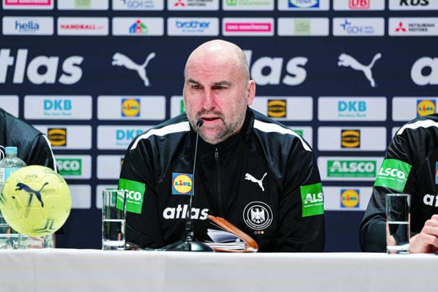 Erik Wudtke Germany, Co Coach DEN, Germany Press Conference, Handball, EHF European Championship 2026, 16 01 2026 DEN, Germany Press Conference, Handball, EHF European Championship 2026, 16 01 2026 Silkeborg Copyright: xEibner-Pressefoto MarcelxvonxFehrnx EP_MFN