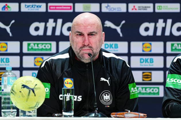 Erik Wudtke Germany, Co Coach DEN, Germany Press Conference, Handball, EHF European Championship 2026, 16 01 2026 DEN, Germany Press Conference, Handball, EHF European Championship 2026, 16 01 2026 Silkeborg Copyright: xEibner-Pressefoto MarcelxvonxFehrnx EP_MFN
