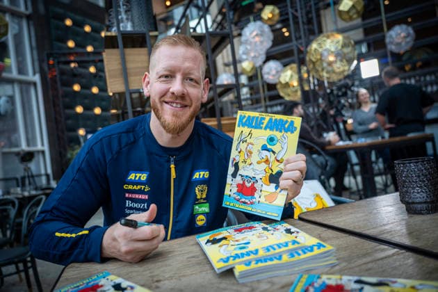 Handball, European Championship, Swedish national team, Press event in Malmö