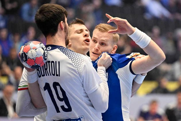 Handball, European Championship, Iceland - Italy