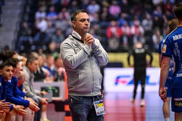 Robert Bob Hanning Head Coach of Italy during Men s EHF Euro 2026 - Iceland vs Italy, Handball match in Kristianstad, Sweden, January 16 2026  Copyright: xLuigixCanu IPAxSportx xipa-agency.netx xx IPA_70138331 IPA_Agency_IPA70138331
