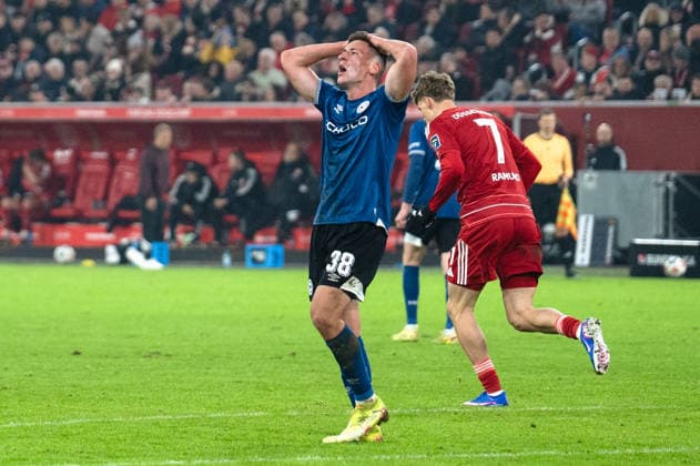 Germany 2 Bundesliga 2025 26 Fortuna Düsseldorf vs Arminia Bielefeld 18 Matchday 16 01 2026 Merkur Spiel Arena Nordrhein Westfalen Marius Wörl Arminia Bielefeld, 38 Copyright: xCelinaxLeiersx