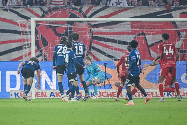 16 01 2026, Soccer, 2 Bundesliga, Matchday 18 Season 2025 2026, Fortuna Düsseldorf DSC Arminia Bielefeld, Cedric Itten Fortuna Düsseldorf scores the goal to make it 1 0, xRHR PHOTO TKx Copyright: RHR-FOTOx RHR-FOTO TK