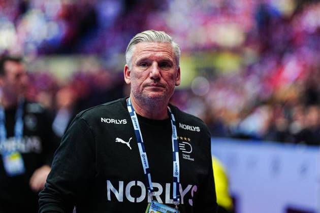 Nikolaj Jacobsen Denmark, Coach DEN, Denmark vs North Macedonia, Handball, EHF European Championship 2026, Group B, Matchday 1, 16 01 2026 DEN, Denmark vs North Macedonia, Handball, EHF European Championship 2026, Group B, Matchday 1, 16 01 2026 Herning Copyright: xEibner-Pressefoto MarcelxvonxFehrnx EP_MFN