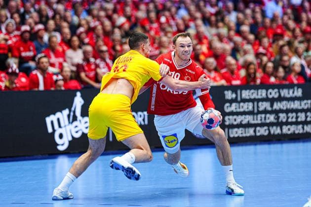 Handball, European Championship, Denmark - North Macedonia