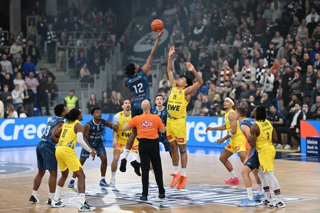 Basketball, BBL, MLP Academics Heidelberg - EWE Baskets Oldenburg
