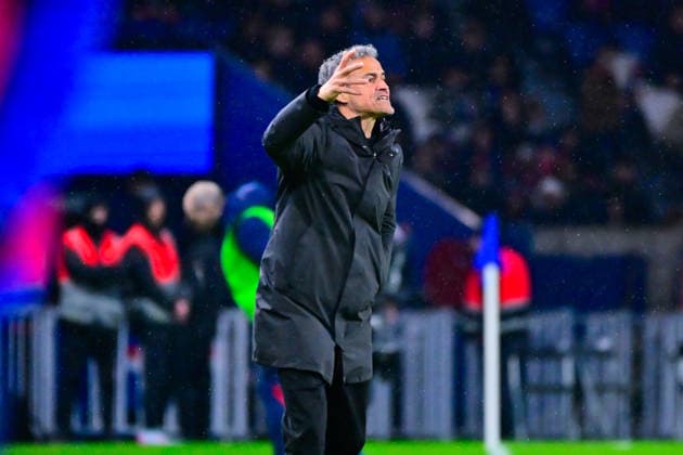 FOOTBALL : PSG vs Lille - Ligue1 - 16 01 2026 Luis Enrique Martinez ( coach PSG ) during the Ligue 1 match between Paris Saint Germain and Lille OSC at Parc Des Princes on January 16 , 2026 in Paris, France. ( Photo by Federico Pestelini PsnewZ ) - ParisFrance  Copyright: xFedericoxPestelinix