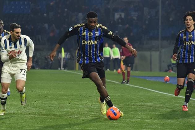 CALCIO - Serie A - Pisa SC vs Atalanta BC Rafiu Adekunle Durosinmi (Pisa) during Pisa SC vs Atalanta BC, Italian soccer Serie A match in Pisa, Italy, January 16 2026 Pisa Italy  Copyright: xIPAxSport ABACAx
