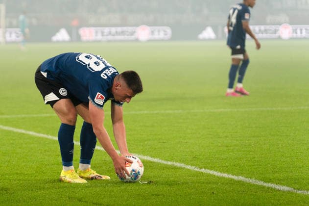 Germany 2 Bundesliga 2025 26 Fortuna Düsseldorf vs Arminia Bielefeld 18 Matchday 16 01 2026 Merkur Spiel Arena Nordrhein Westfalen Marius Wörl Arminia Bielefeld, 38 Copyright: xCelinaxLeiersx