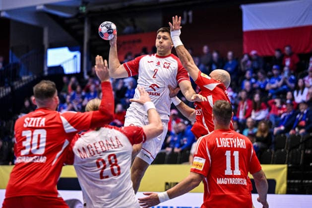 ALTRO - Pallamano - Men s EHF Euro 2026 - Iceland vs Italy Damian Przytula of Poland during Men s EHF Euro 2026 - Iceland vs Italy, Handball match in Kristianstad, Sweden, January 16 2026 Kristianstad Sweden  Copyright: xIPAxSport ABACAx