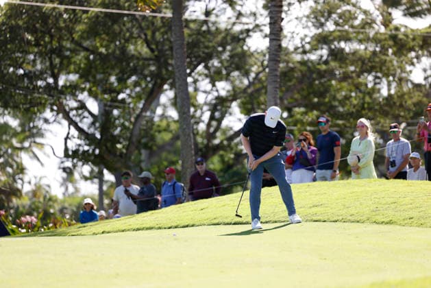 January 16, 2026, Honolulu, Hawaii, USA: ROBERT MACINTYRE putts on the 3rd green during Round 2 of the 2026 Sony Open in Honolulu, Hawaii on January 16, 2026. Honolulu USA - ZUMAm310 20260116_zsp_m310_085 Copyright: xElliotxMilesx