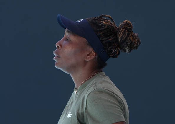 January 17, 2026, Melbourne, Victoria, Australia: VENUS WILLIAMS of USA during the practise session before Australian Open, Melbourne, Australia. Melbourne Australia - ZUMAc278 20260117_zsp_c278_018 Copyright: xMarcinxCholewinskix