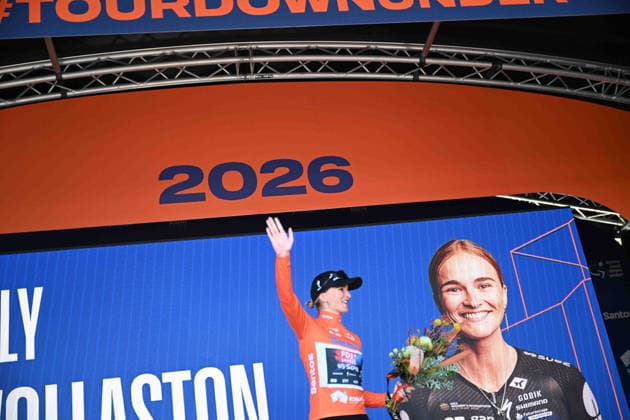17-01-2026 Tour Down Under Women; Tappa 01 Willunga - Willunga; 2026, Fdj United - Suez; Wollaston, Ally; Willunga; 
