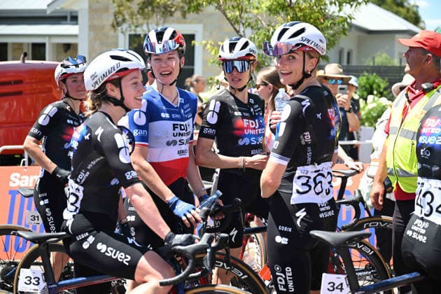 17-01-2026 Tour Down Under Women; Tappa 01 Willunga - Willunga; 2026, Fdj United - Suez; Wollaston, Ally; Willunga; 