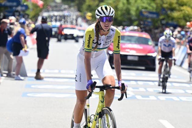 17-01-2026 Tour Down Under Women; Tappa 01 Willunga - Willunga; 2026, Liv Alula - Jayco; Coupland, Mackenzie; Willunga; 