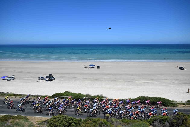 17-01-2026 Tour Down Under Women; Tappa 01 Willunga - Willunga; Aldinga Beach; 