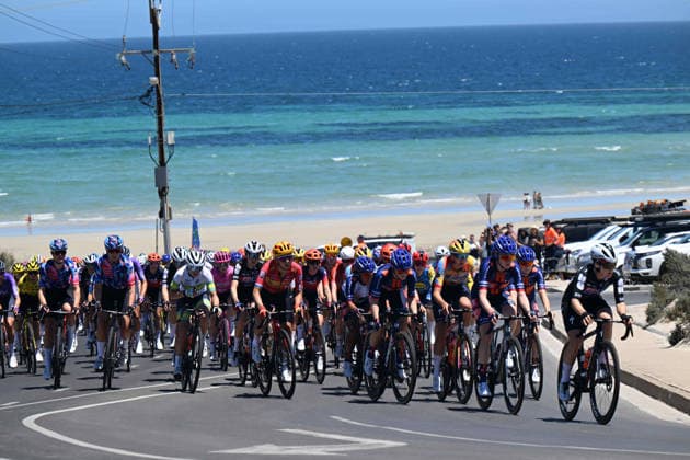 17-01-2026 Tour Down Under Women; Tappa 01 Willunga - Willunga; Aldinga Beach; 