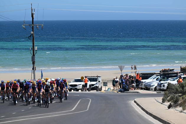 17-01-2026 Tour Down Under Women; Tappa 01 Willunga - Willunga; Aldinga Beach; 