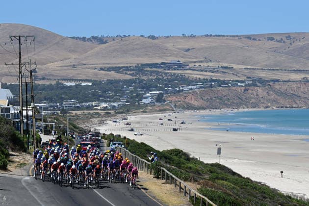17-01-2026 Tour Down Under Women; Tappa 01 Willunga - Willunga; Aldinga Beach; 