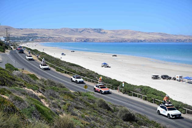 17-01-2026 Tour Down Under Women; Tappa 01 Willunga - Willunga; Aldinga Beach; 