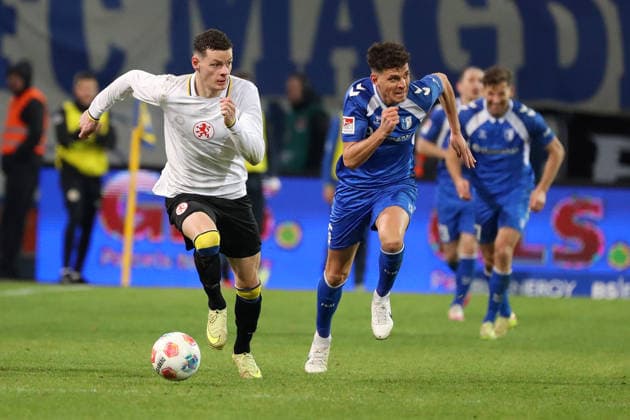 Braunschweig vs Magdeburg, 2 BL Braunschweig, 16 01 2026, Football, Men, 2 BL, Season 2025 2026, Eintracht Braunschweig vs 1 FC Magdeburg Erencan Yardimici Eintracht Braunschweig , Tobias Müller Magdeburg DFL DFB REGULATIONS PROHIBIT ANY USE OF PHOTOGRAPHS as IMAGE SEQUENCES and or QUASI VIDEO Stadion an der Hamburger Straße Niedersachsen Germany
