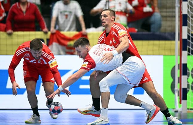 2026.01.16 Kristianstad Szwecja Pilka Reczna Mistrzostwa Europy w pilce recznej mezczyzn 2026 Wegry - Polska N z Michal Olejniczak Foto Norbert Barczyk PressFocus 2026.01.16 Kristianstad Szwecja Handball Men s EHF Euro 2026 Hungary - Poland Michal Olejniczak Credit: Norbert Barczyk PressFocus NEWSPIX.PL --- newspix.pl 