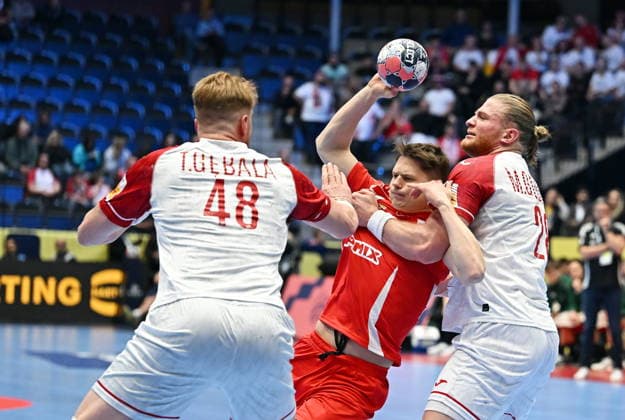 2026.01.16 Kristianstad Szwecja Pilka Reczna Mistrzostwa Europy w pilce recznej mezczyzn 2026 Wegry - Polska N z Tomasz Gebala Peter Lukacs Maciej Gebala Foto Norbert Barczyk PressFocus 2026.01.16 Kristianstad Szwecja Handball Men s EHF Euro 2026 Hungary - Poland Tomasz Gebala Peter Lukacs Maciej Gebala Credit: Norbert Barczyk PressFocus NEWSPIX.PL --- newspix.pl 
