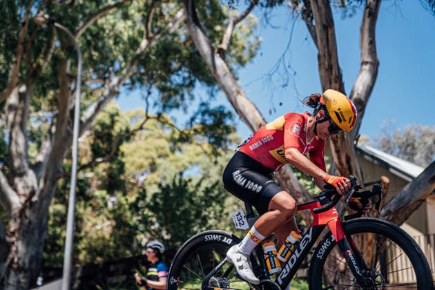2026 Women s Tour Down Under Stage 1 Picture by Zac Williams SWpix.com - 17 01 2026 - Cycling - 2026 Women s Tour Down Under Stage 1 - Willunga to Willunga - Alessia Vigillia, Uno-X Mobility. Copyright: x xSWpix.comx(t axPhotographyxHubxLtd)xZacxWilliams SWpix.comx SWP-2645