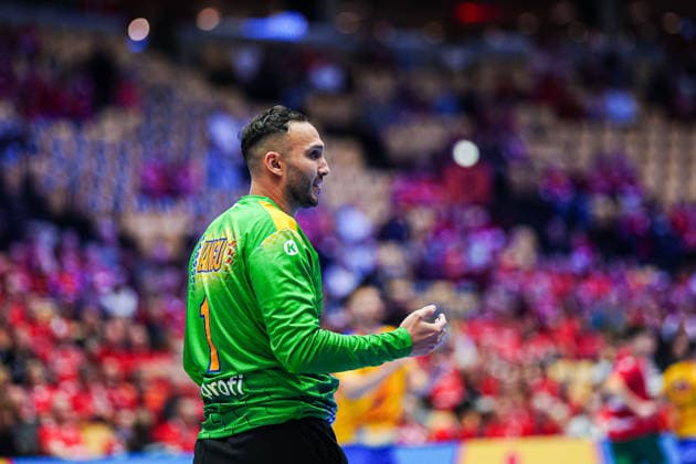 Ionut Iancu Romania, 01 DEN, Portugal vs Romania, Handball, EHF European Championship 2026, Group B, Matchday 1, 16 01 2026 DEN, Portugal vs Romania, Handball, EHF European Championship 2026, Group B, Matchday 1, 16 01 2026 Herning Copyright: xEibner-Pressefoto MarcelxvonxFehrnx EP_MFN