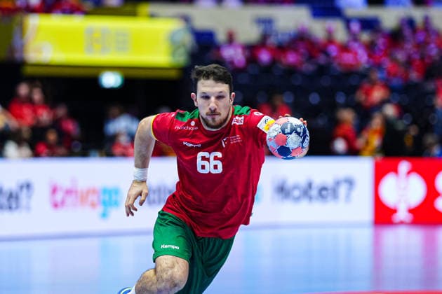 Joao Gomes Portugal, 66 DEN, Portugal vs Romania, Handball, EHF European Championship 2026, Group B, Matchday 1, 16 01 2026 DEN, Portugal vs Romania, Handball, EHF European Championship 2026, Group B, Matchday 1, 16 01 2026 Herning Copyright: xEibner-Pressefoto MarcelxvonxFehrnx EP_MFN