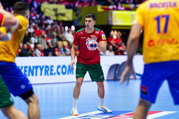 Francisco Costa Portugal, 26 DEN, Portugal vs Romania, Handball, EHF European Championship 2026, Group B, Matchday 1, 16 01 2026 DEN, Portugal vs Romania, Handball, EHF European Championship 2026, Group B, Matchday 1, 16 01 2026 Herning Copyright: xEibner-Pressefoto MarcelxvonxFehrnx EP_MFN