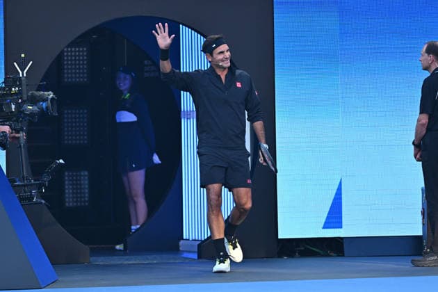 Opening Night at the 2026 Australian Open - Melbourne Opening Night with Roger Federer (SUI) at the 2026 Australian Open at Melbourne Park in Melbourne, AUSTRALIA, on January 17, 2026. Photo by Corinne Dubreuil ABACAPRESS.COM Melbourne Australia  Copyright: xDubreuilxCorinne ABACAx