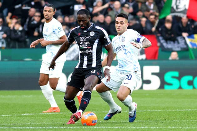 Football, Italy, Udinese Calcio - Inter Milan