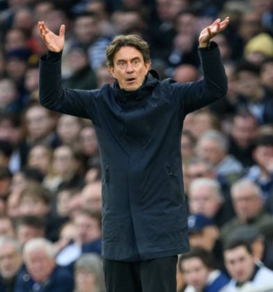 17 January 2026 - Tottenham Hotspur v West Ham United - Premier League - Tottenham Hotspur Stadium. Tottenham Hotspur v West Ham United - Premier League - Tottenham Hotspur Stadium. Tottenham Manager Thomas Frank. Picture : Mark Pain LONDON England  Copyright: xMarkxPainx