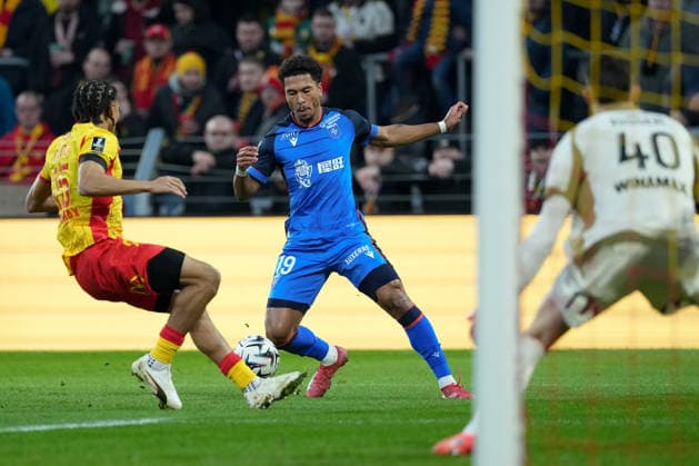 RC Lens v AJ Auxerre - Ligue 1 McDonald s 2025 2026 19 Danny NAMASO (aja) during the Ligue 1 McDonald s match between RC Lens and AJ Auxerre at Stade Bollaert-Delelis on January 17, 2026 in Lens, France. Lens France  Copyright: xFEPx 776348253