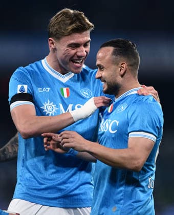 Ni Napoli 17 01 2026 - campionato di calcio serie A Napoli-Sassuolo foto Nicola Ianuale Image nella foto: esultanza gol Stanislav Lobotka 