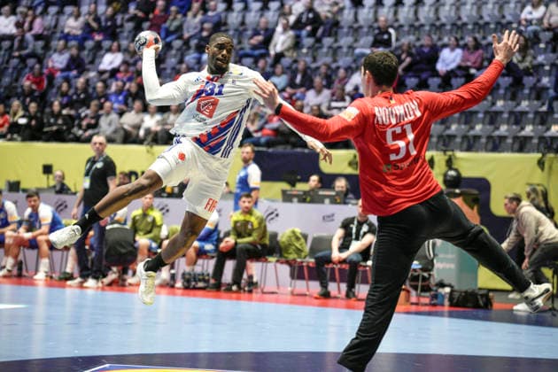 Handball, European Championship, Ukraine - France