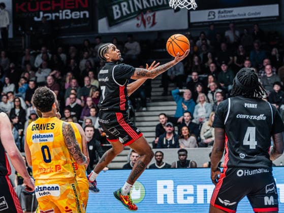 Davien Latrell Williamson SBB Baskets, 07 im Dunk Phoenix Hagen vs SBB Baskets Wolmirstedt, Basketball, BARMER 2 Basketball Bundesliga, Matchday 18, Season 2025 2026, 17 01 2026 Phoenix Hagen vs SBB Baskets Wolmirstedt, Basketball, BARMER 2 Basketball Bundesliga, Matchday 18, Season 2025 2026, 17 01 2026 Hagen Copyright: xEibner-Pressefoto DamianxKruczynx EP_DKI