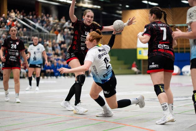 Annalena Welsch Bergischer HC 06, 02 , TG Nuertingen vs Bergischer HC 06, Handball, 2 Bundesliga Women, Matchday 14, Season 2025 2026, 17 01 2026, TG Nuertingen vs Bergischer HC 06, Handball, 2 Bundesliga Women, Matchday 14, Season 2025 2026, 17 01 2026 Nuertingen Copyright: xEibner-Pressefoto MaxxVogelx EP_MVL