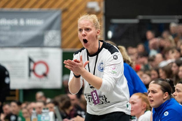 Assina Mueller Bergischer HC 06, Head Coach , TG Nuertingen vs Bergischer HC 06, Handball, 2 Bundesliga Women, Matchday 14, Season 2025 2026, 17 01 2026, TG Nuertingen vs Bergischer HC 06, Handball, 2 Bundesliga Women, Matchday 14, Season 2025 2026, 17 01 2026 Nuertingen Copyright: xEibner-Pressefoto MaxxVogelx EP_MVL