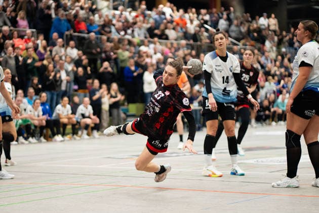 Lenya Treusch TG Nuertingen, 27 , TG Nuertingen vs Bergischer HC 06, Handball, 2 Bundesliga Women, Matchday 14, Season 2025 2026, 17 01 2026, TG Nuertingen vs Bergischer HC 06, Handball, 2 Bundesliga Women, Matchday 14, Season 2025 2026, 17 01 2026 Nuertingen Copyright: xEibner-Pressefoto MaxxVogelx EP_MVL