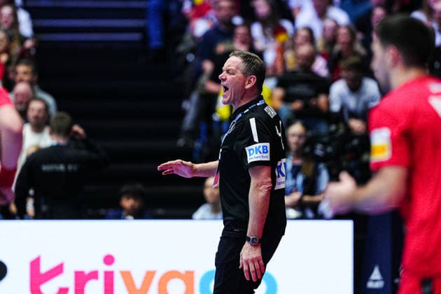 Alfred Gislason Germany, coach wuetend DEN, Serbia vs Germany, Handball, EHF European Championship 2026, Group A, Matchday 2, 17 01 2026 DEN, Serbia vs Germany, Handball, EHF European Championship 2026, Group A, Matchday 2, 17 01 2026 Herning Copyright: xEibner-Pressefoto MarcelxvonxFehrnx EP_MFN
