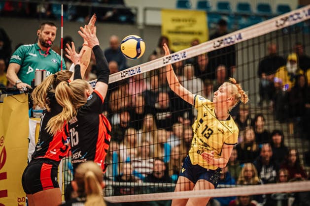 Volleyball, Women, 1st BL, Hamburger Volleys - SSC Palmberg Schwerin
